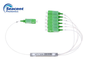 mini divisor do Plc 1x6, uniformidade do canal do divisor da fibra ótica de Ftth boa