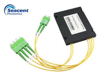 Caixa ótica do divisor do divisor 2X4 Ftth do Plc para o cabo de fibra ótica