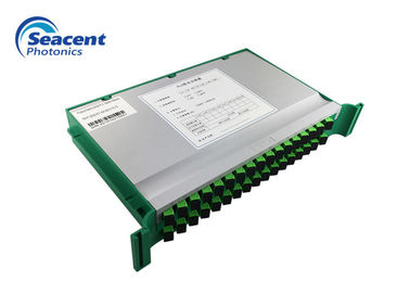 Tipo divisor 2x32 0.9mm da bandeja do PLC com conector de SC/APC