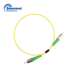 Cabo de remendo simples FC da fibra ótica do único modo a FC para a telecomunicação