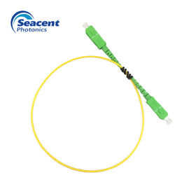 Comprimento simples do cabo de remendo 0.5m da fibra do SC do SC do APC do único modo 1.0m 1.5m 2.0m