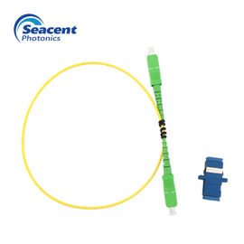 SC simples polonês do SC do cabo de remendo da fibra do APC com capacidade mecânica excelente
