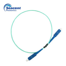 cabo de remendo da fibra ótica do SC do SC de 2.0mm UPC multimodo com material do PVC/LSZH