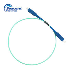 Cabo de remendo de uma fibra ótica de 1 medidor, SC à palavra simples multimodo da ligação em ponte da fibra do SC UPC