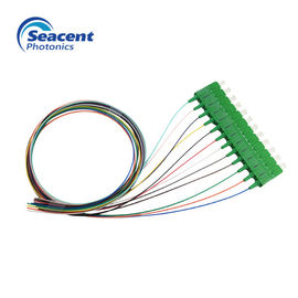Feixe 0.5m da cor das tranças 12 da fibra do SC APC para o sistema de detecção de fibra ótica