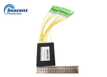 o módulo do divisor do PLC do ABS 1x12 para redes óticas passivas prendeu o Internet da tevê