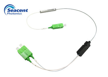 Fibra alta do divisor 1x2 do PLC da fibra ótica da estabilidade ao tipo home do ramo