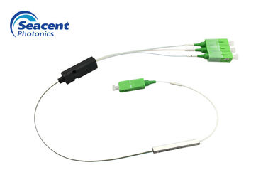 tipo divisor do PLC/divisor alto do ramo 1x3 do áudio da fibra ótica da perda do retorno
