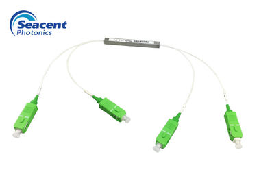 SC APC 1x8 PLC Splitter Single Mode Fibra Óptica PLC Splitter para FTTH