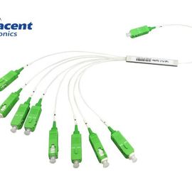 Divisor 1x8 do PLC da fibra ótica de FTTH FTTB FTTX com o conector do SC APC