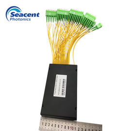 tipo perda do ABS 2X64 de inserção da relação alta do módulo do divisor do PLC baixa em FTTH