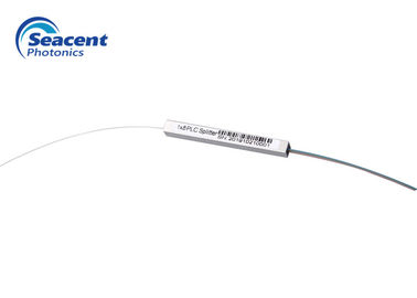 Tipo desencapado divisor do PLC da fibra ótica de 1x8 250um