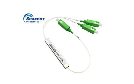 Micro tipo divisor ótico do SC APC 1x2 para a rede ótica passiva