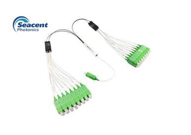 Tipo divisor do ramo do PLC da fibra ótica de G657A1 para a rede de PON FTTX