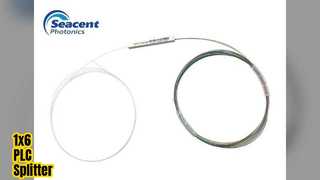 Fibra desencapada G657A1 do divisor 1x6 do PLC da fibra ótica