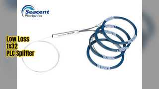 Rede de fibra óptica de baixa perda do divisor PLC 1x32
